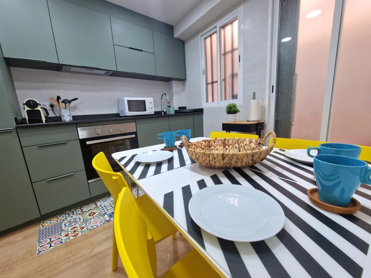 Ferienwohnung Vive Valencia Con Playa Y Metro Cerca Exterior foto